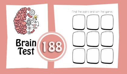 Brain Test Level 188 Find the pairs and win the game in 2023